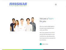 Tablet Screenshot of hansikar.com